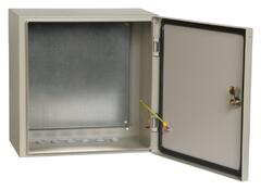 Щит распределительный IEK YKM40-442-54 ЩМП-4.4.2-0 У2 навесной 400мм 250мм 400мм 630A 6шт металл IP54 серый (упак.:1шт)