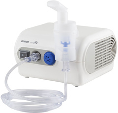 Ингалятор Omron NE-C28 Plus (NE-C28P-RU) компрессорный стационарный белый