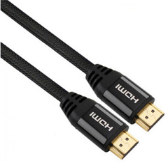 Кабель аудио-видео Ultra HD 8K HDMI (m)/HDMI (m) 1м. позолоч.конт. черный