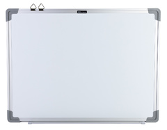 Доска магнитно-маркерная Deli EV900 магнитно-маркерная лак белый 90x120см