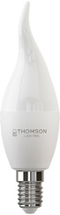 Лампа светодиодная Thomson TH-B2029 10Вт цок.:E14 свеча 220B св.свеч.бел.теп. Tail Candle (упак.:1шт)