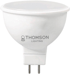 Лампа светодиодная Thomson TH-B2043 4Вт цок.:GU5.3 рефлек. 220B св.свеч.бел.теп. MR16