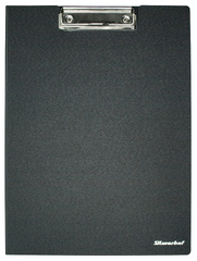 Папка клип-борд Silwerhof 957022 A4 полифом 1.8мм черный