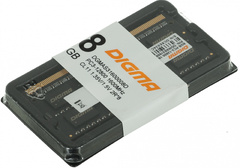 Память DDR3 8GB 1600MHz Digma DGMAS31600008D RTL PC3-12800 CL11 SO-DIMM 204-pin 1.35В dual rank Ret
