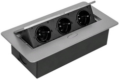 Сетевой разветвитель Premier 3R 1.8м (3 розетки) серый (коробка)