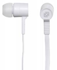 Гарнитура внутриканальные Оклик HS-S-220 1.1м белый проводные в ушной раковине (D2W)