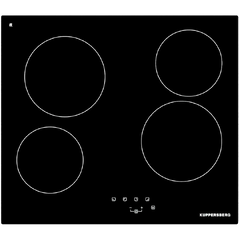 Варочная панель Kuppersberg/ Варочная панель Kuppersberg, Hi-Light, High-Tech, 60 см, 4 конфорки, 9 уровней мощности, таймер, автоматическое отключение, индикация остаточного тепла, сенсорное управление, цвет черный