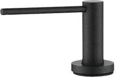 Дозатор RIVELATO, объем емкости для жидкого мыла 410 мл, отверстие для монтажа d-35 мм, цвет антрацит