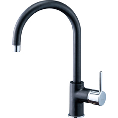 Rivelato Смеситель для кухни Orta U-обр. D-35мм, монтаж: вертикально на раковину, материал: латунь, цвет: антрацит хром